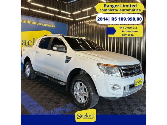 FORD RANGER 3.2 LIMITED PLUS 4X4 CD 20V DIESEL 4P AUTOMÁTICO